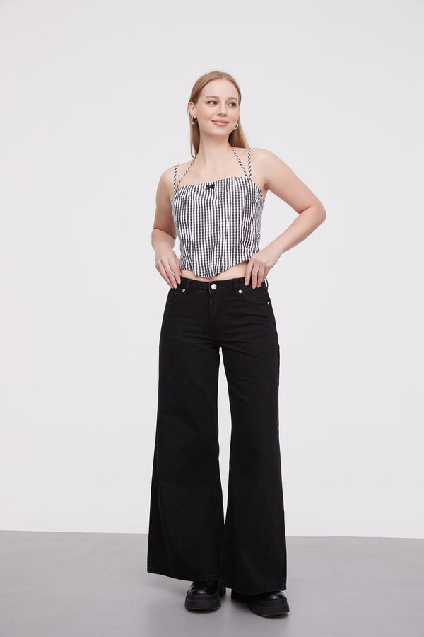 PANTALON TABIA GRIS OSCURO image number null