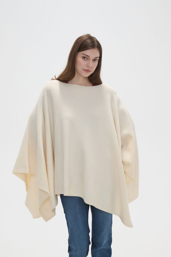 PONCHO SYLVA CRUDO / NATURAL image number null