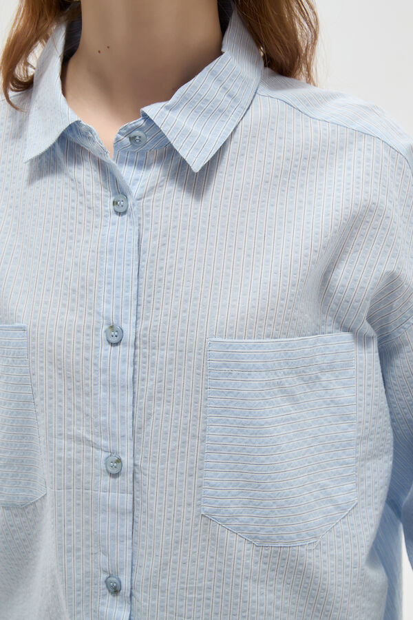 CAMISA ENIREA CELESTE CLARO image number null