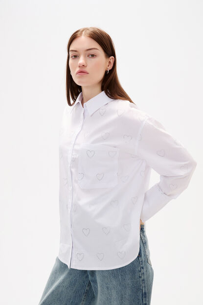CAMISA GALEN BLANCO image number null