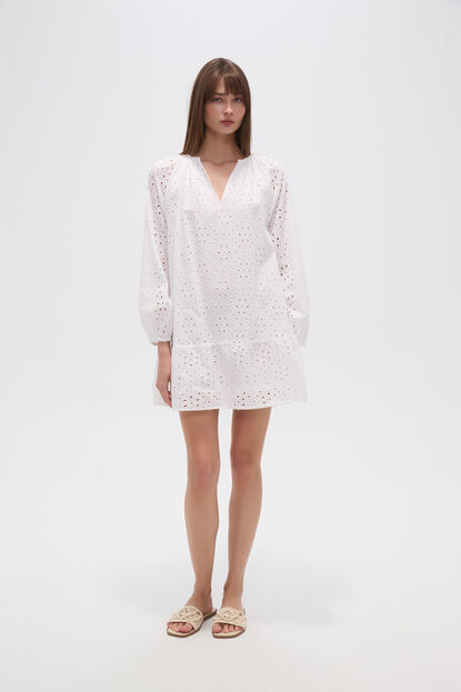 VESTIDO DILMA BLANCO image number null
