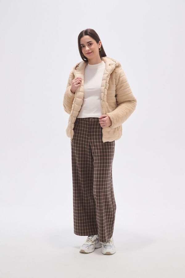 CAMPERA TALICADA BEIGE CLARO image number null