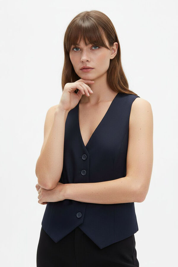 CHALECO RIZO 70607 AZUL NOCHE image number null
