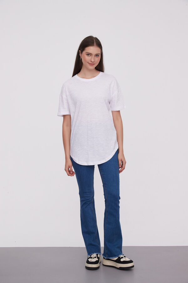 REMERA CHRISTALLINE BLANCO
