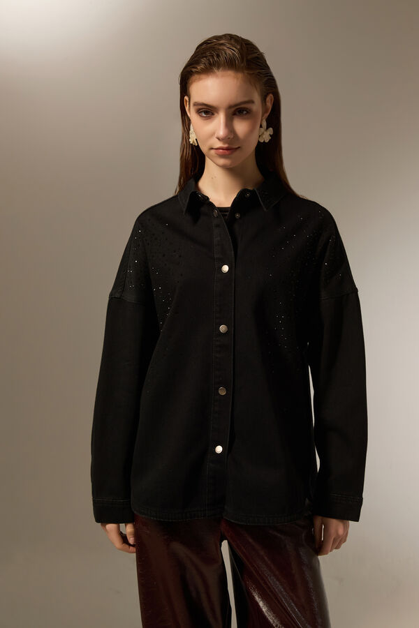 SOBRECAMISA ARREMA NEGRO image number null