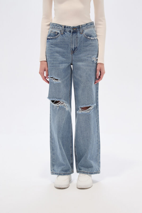 PANTALON WALTA AZUL CLARO image number null