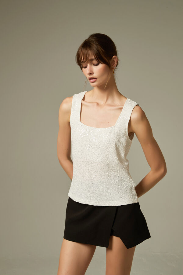 MUSCULOSA NARIL 70809 MARFIL  / OFF WHITE image number null