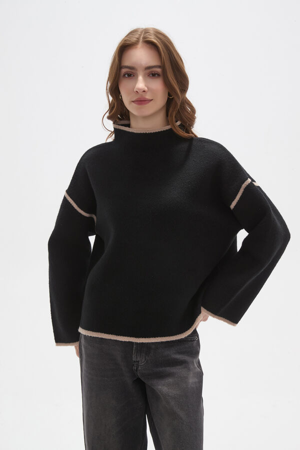 POLERA ITAGA NEGRO image number null