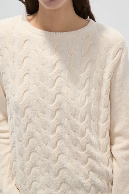 SWEATER RORI 70607 CRUDO / NATURAL image number null