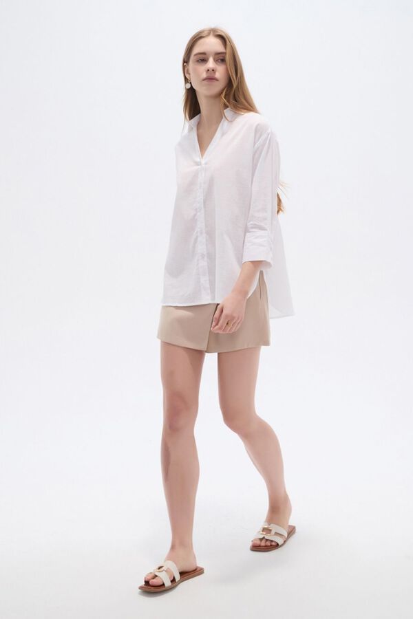 CAMISA OPPU 70607 BLANCO image number null