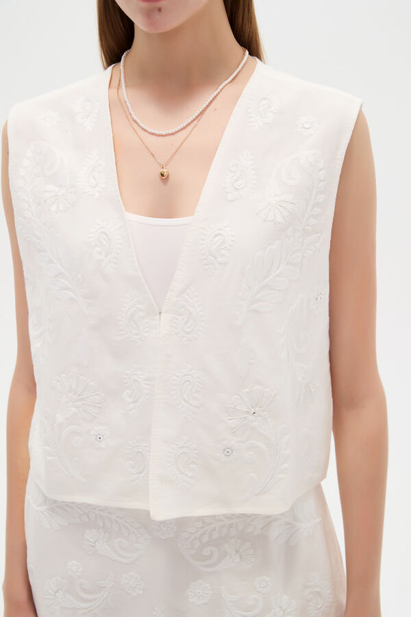 CHALECO AMALOA 70809 BLANCO image number null