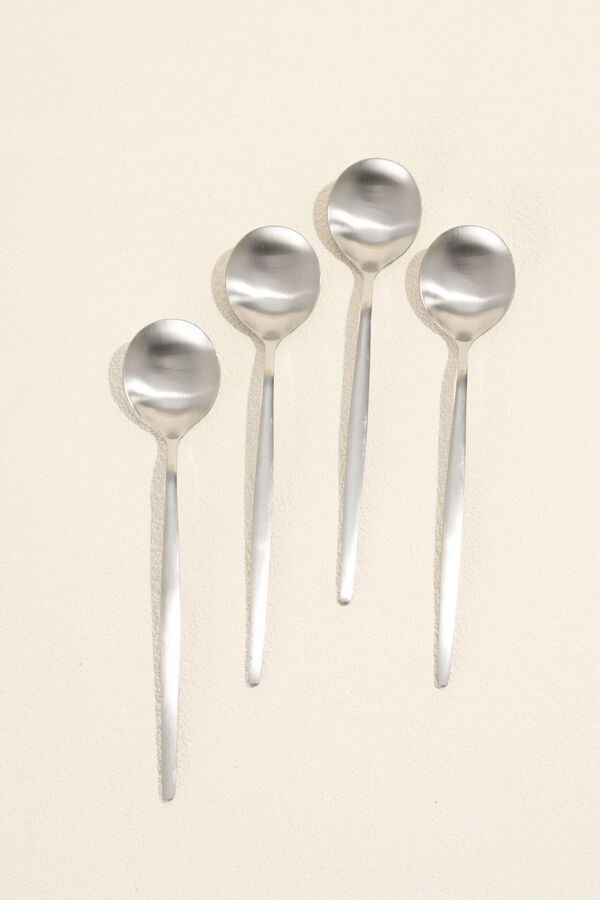 Cuchara Fiordo, Set 4 un. plateado COLOR UNICO image number null