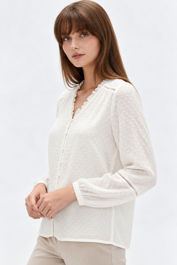 BLUSA TULVI 70607 BLANCO image number null