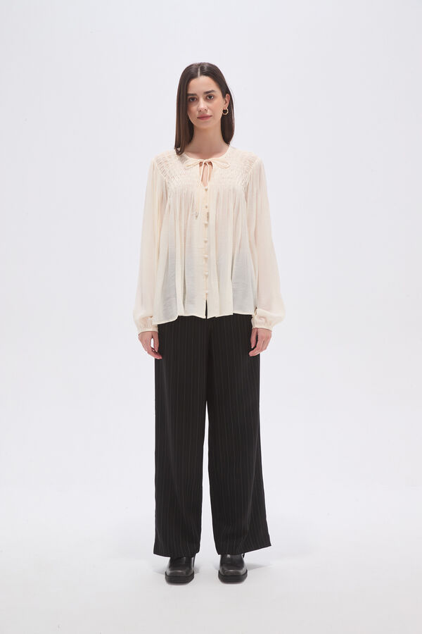 BLUSA MAKOR CRUDO / NATURAL image number null