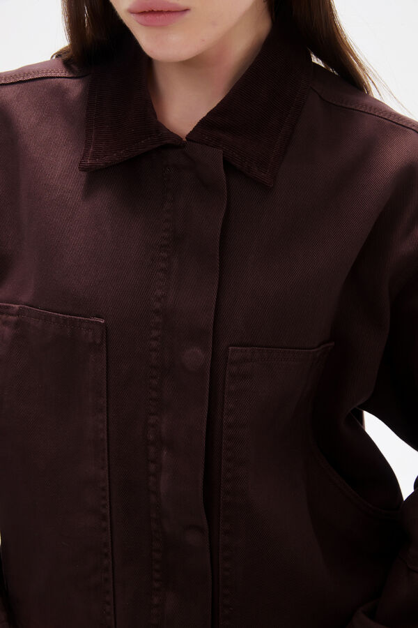 CAMPERA RALON CHOCOLATE image number null