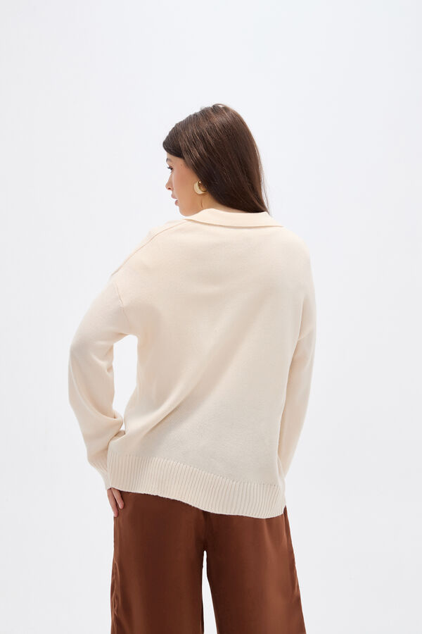 SWEATER DAPA 70607 CRUDO / NATURAL image number null
