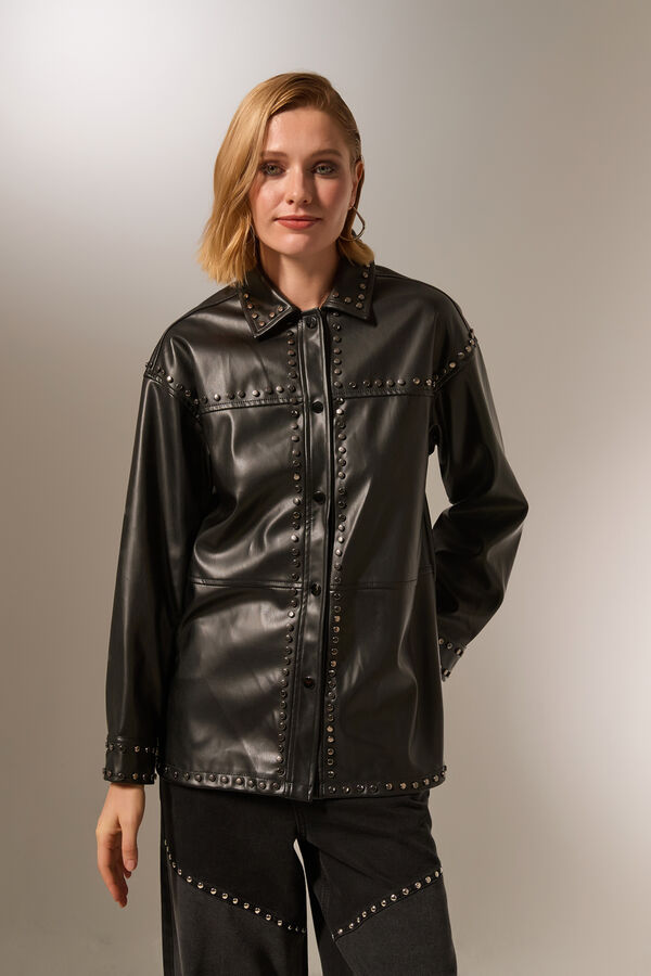 CHAQUETA CHUNKE NEGRO image number null