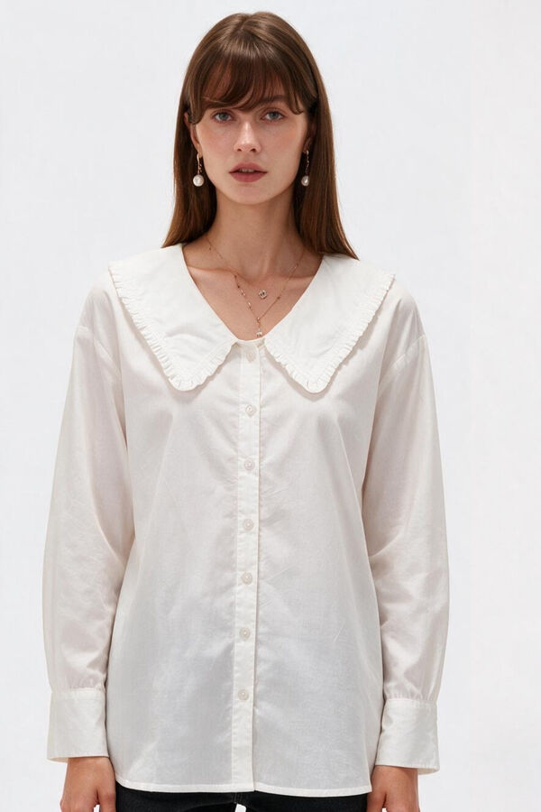 CAMISA LALOU BLANCO image number null