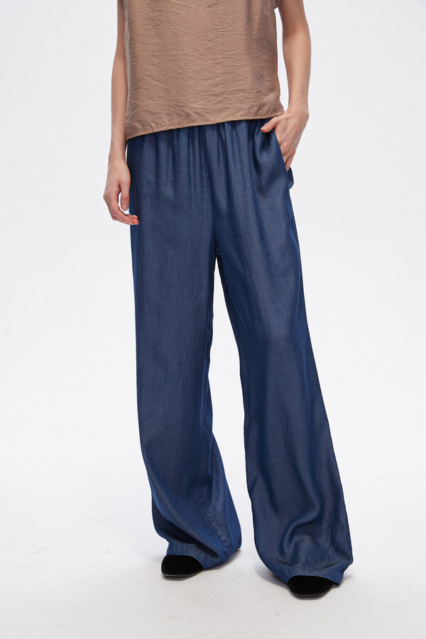 PANTALON DELFIN AZUL image number null