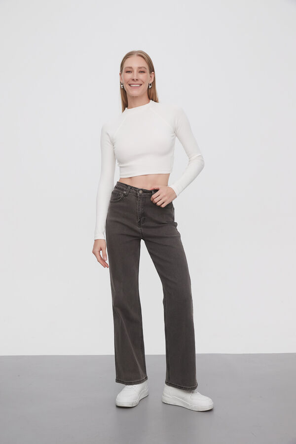 PANTALON BAY GRIS MEDIO image number null