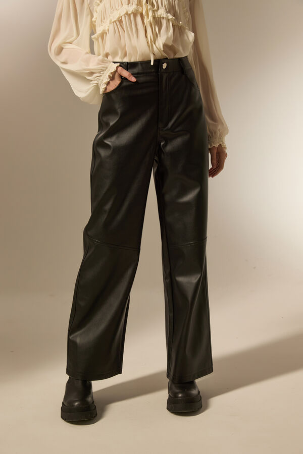 PANTALON AZAI NEGRO image number null