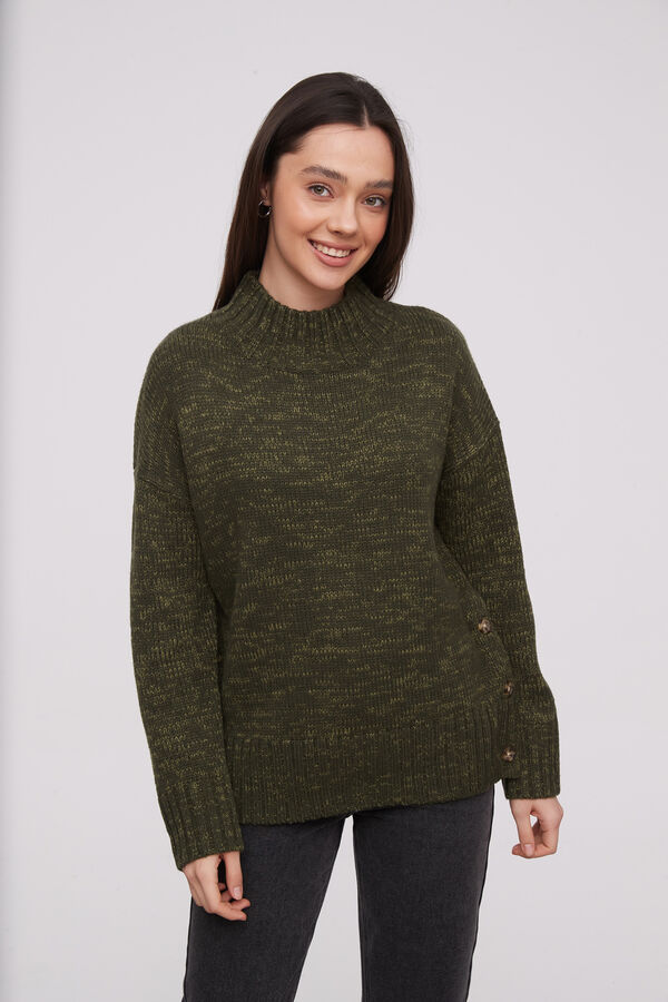 POLERA PINTI VERDE OLIVA OSCURO image number null