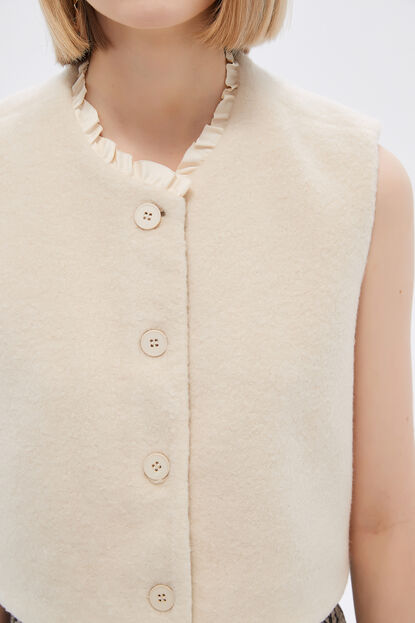 CHALECO FRESHY BEIGE CLARO image number null