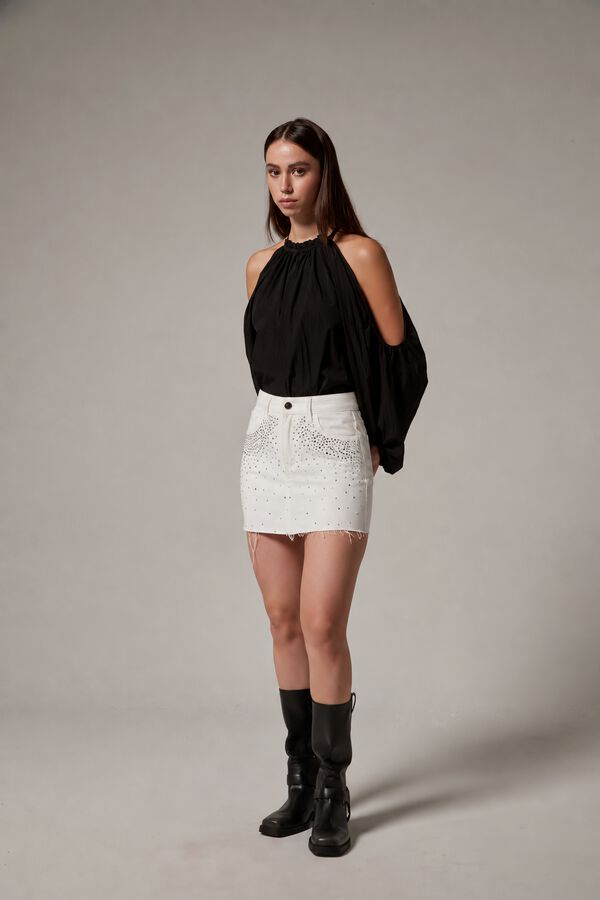 FALDA RAMA 70809 MARFIL  / OFF WHITE image number null