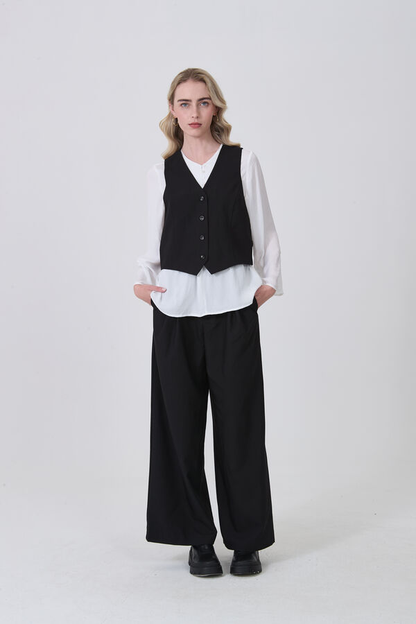 CHALECO JORIK NEGRO image number null