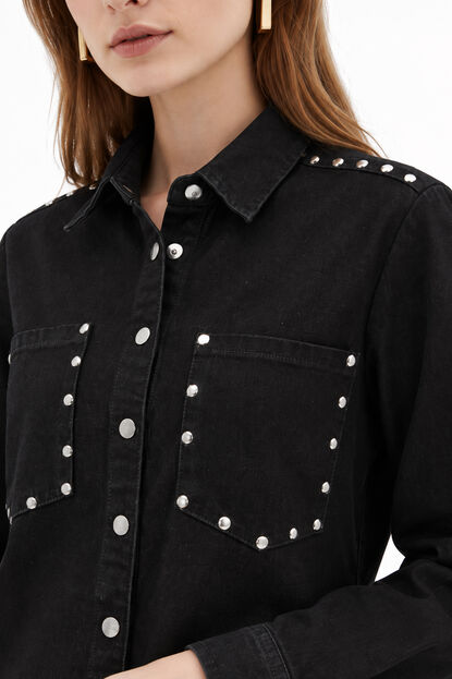 CAMISA TOTUS 70607 NEGRO image number null