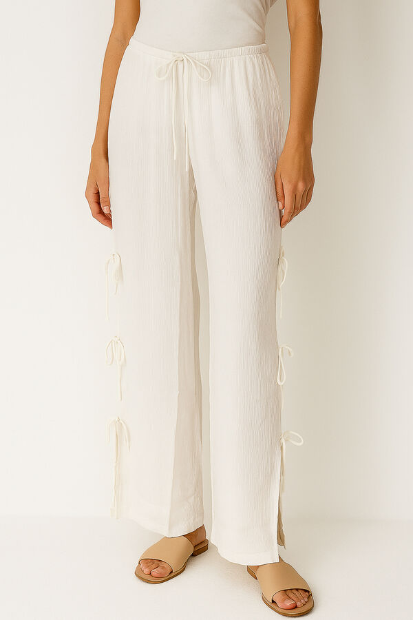 PANTALON PAVON BLANCO image number null