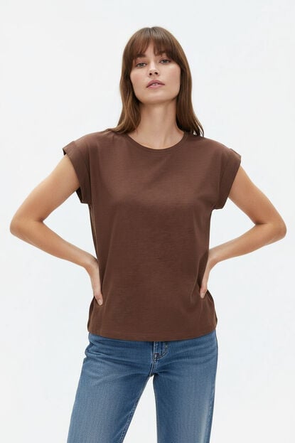 REMERA ALISMO 70607 CHOCOLATE image number null