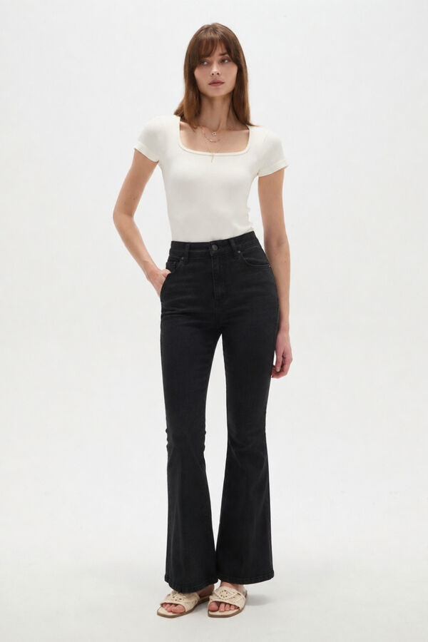 PANTALON ELVIS NEGRO image number null