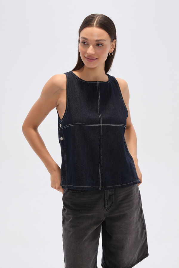 TOPS AURELEA AZUL INDIGO image number null