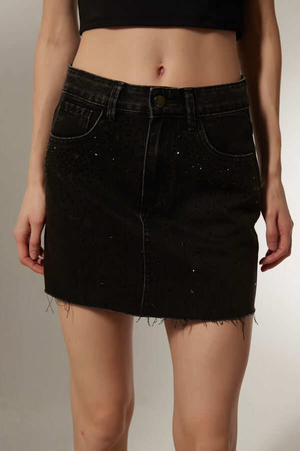 FALDA RAMA GRIS OSCURO image number null