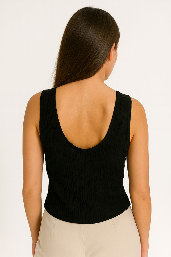 MUSCULOSA RUNDA NEGRO image number null