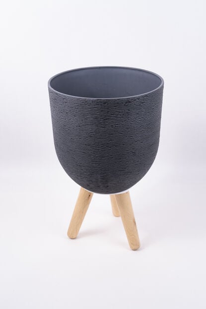 Maceta Teli GRIS image number null