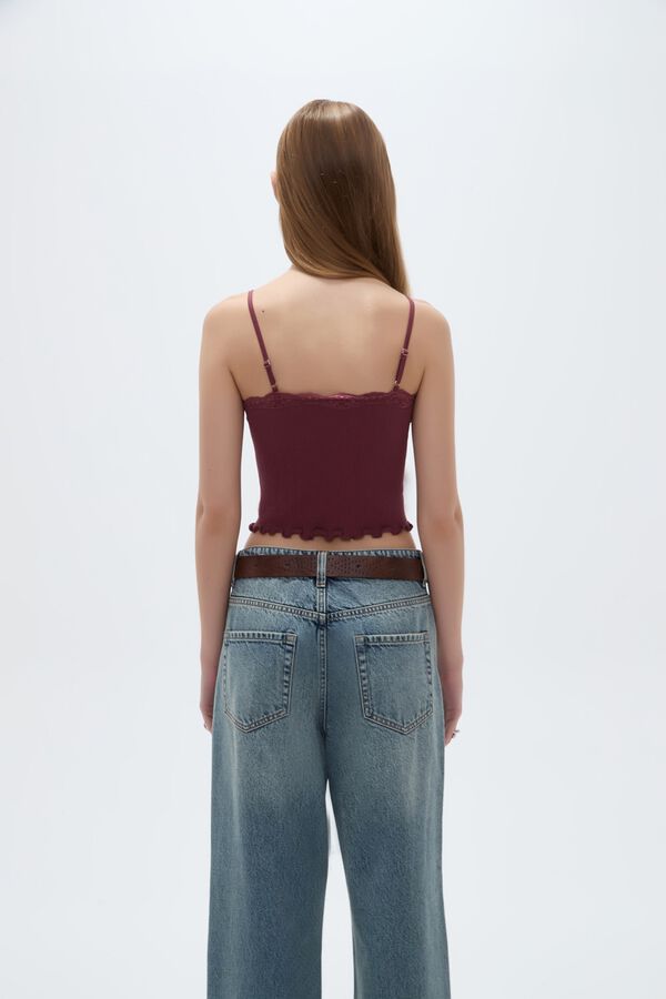 TOPS STUSSY 70809 MAGENTA image number null