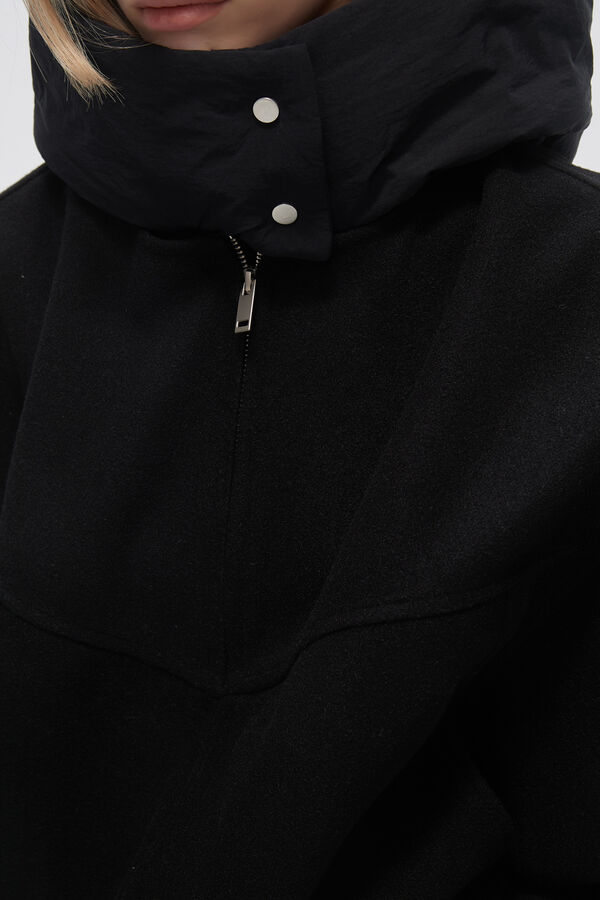 CAMPERA PLINTA NEGRO