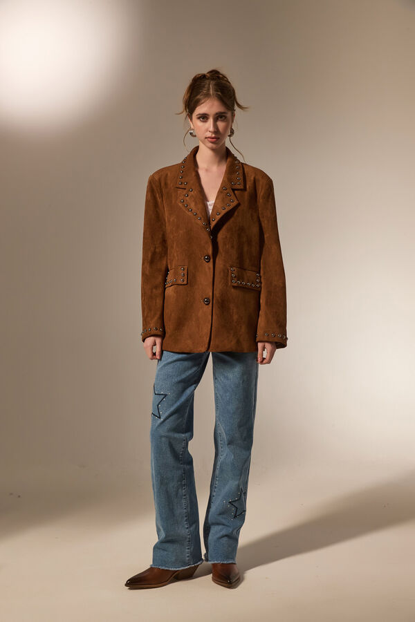 BLAZER PEACHIE MARRON image number null