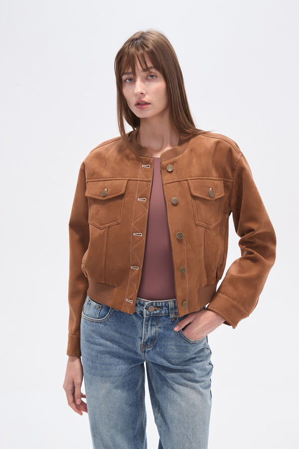 CAMPERA XYRENE MARRON image number null