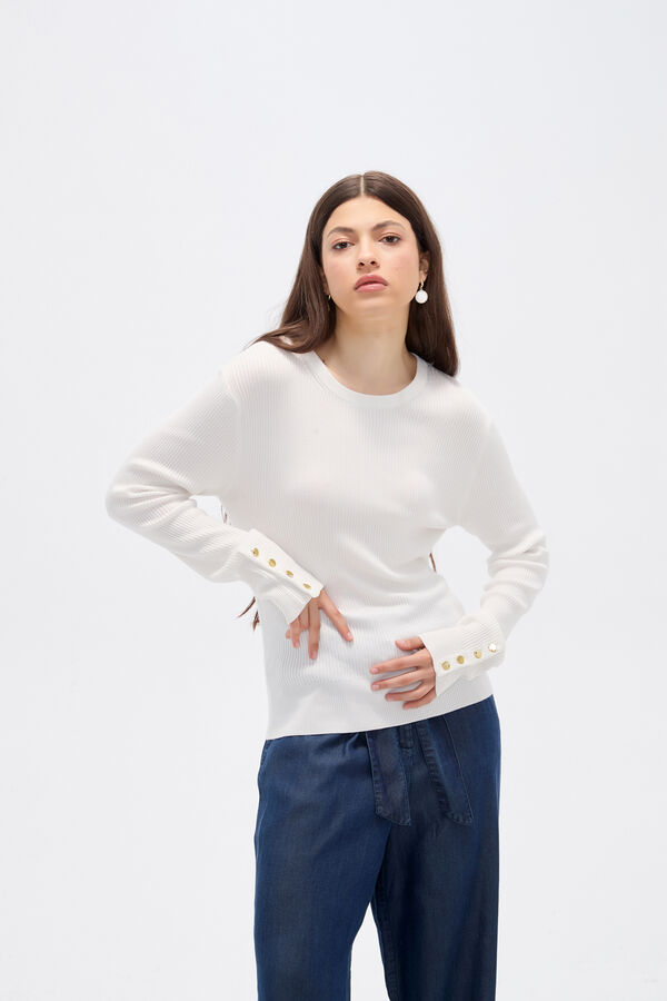 REMERA BRUNE BLANCO image number null