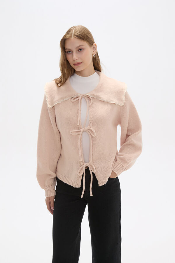 SACO PORTILLO BEIGE MELANGE image number null