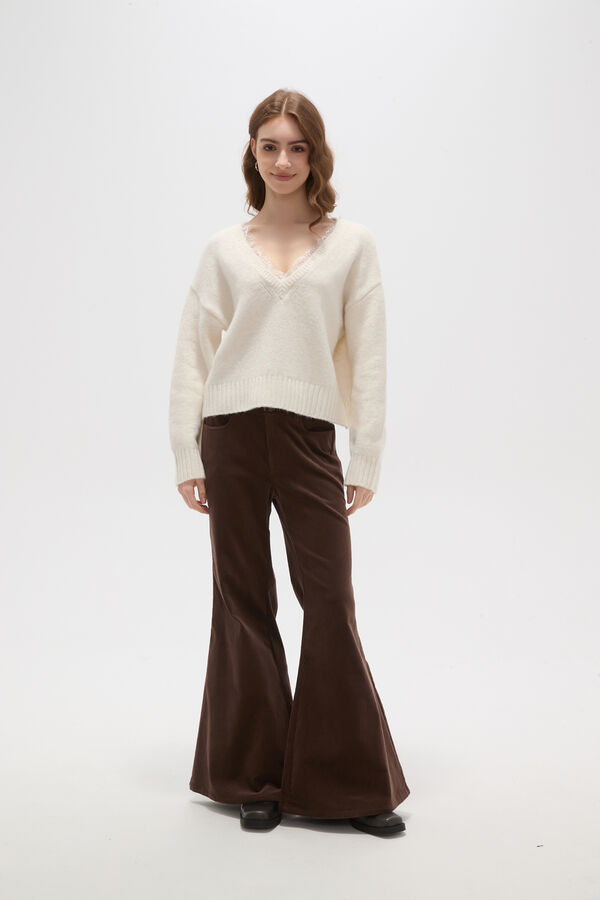 SWEATER PRETTIE MARFIL  / OFF WHITE image number null