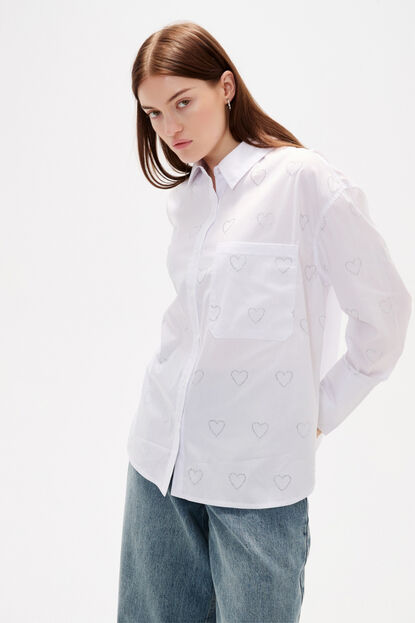 CAMISA GALEN BLANCO image number null