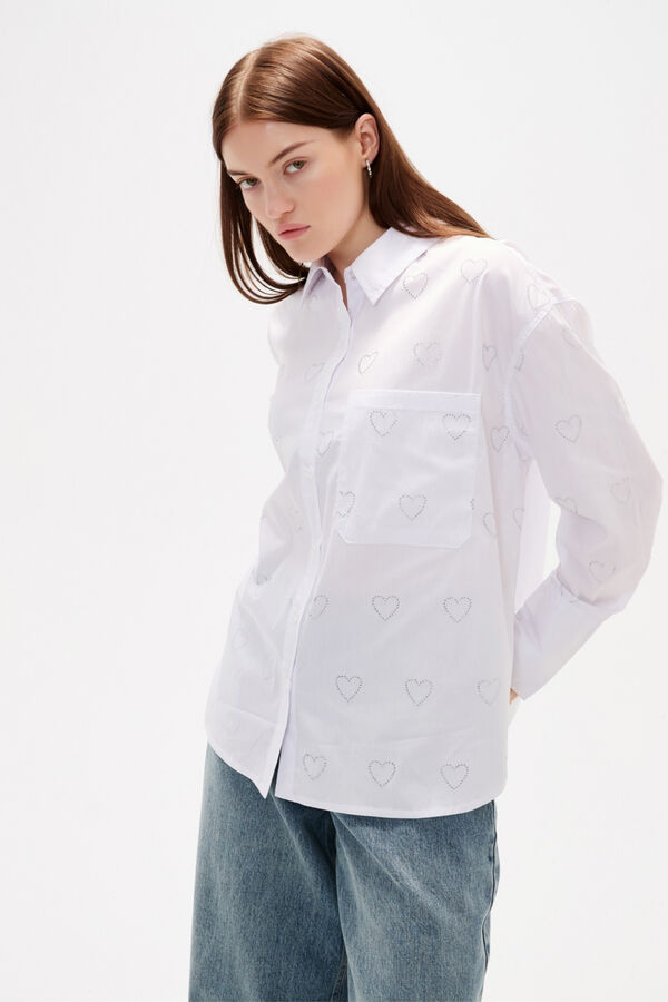 CAMISA GALEN BLANCO image number null