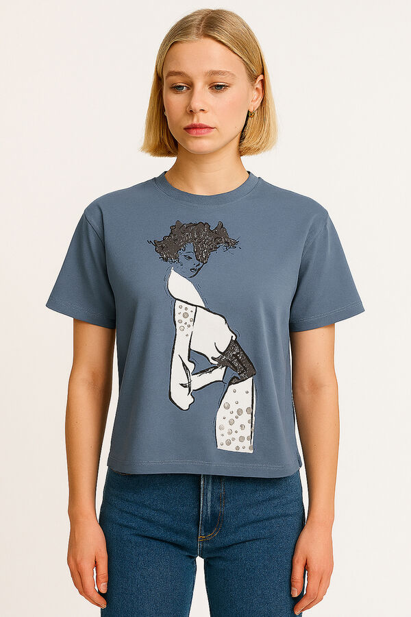 REMERA GORTA GUSTO 5 image number null