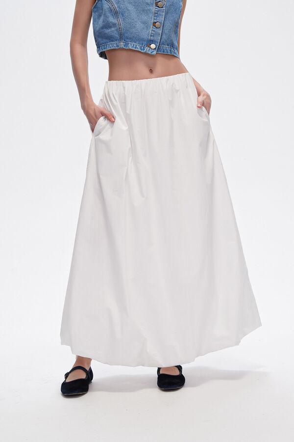 FALDA POLINE MARFIL / OFF WHITE