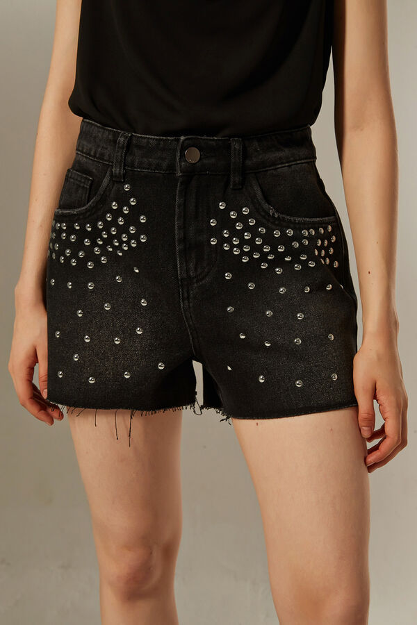 SHORT XABRINA GRIS OSCURO image number null
