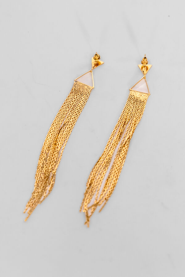 Caravana Triangulos DORADO image number null